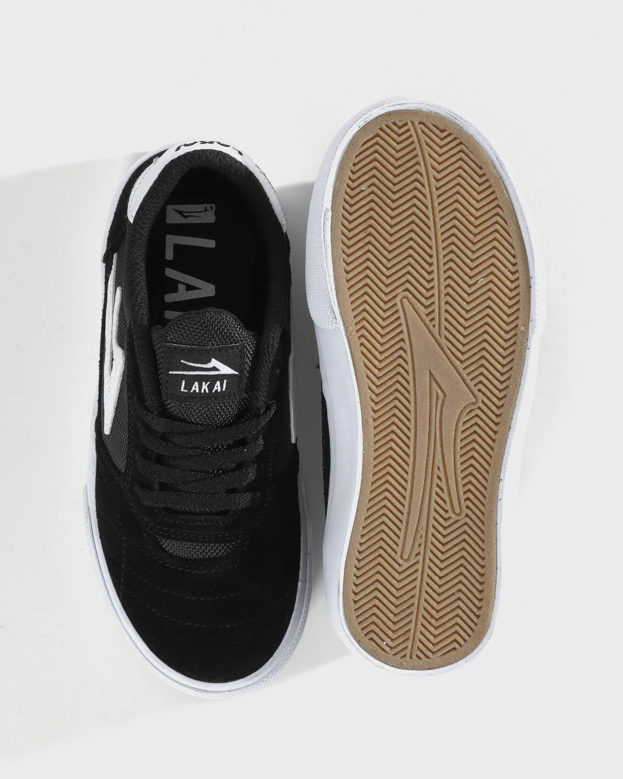 Lakai Cambridge Kids Suede (Black / White)
