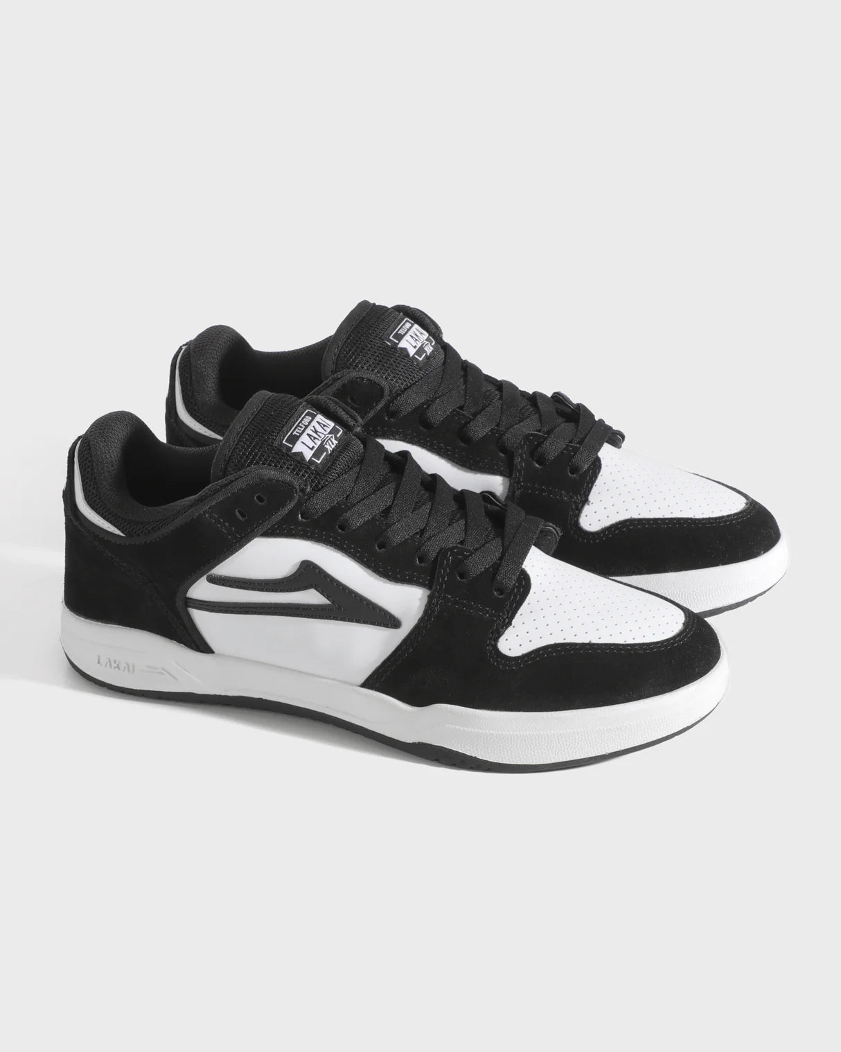 Lakai Telford Low (Black / White / Leather)