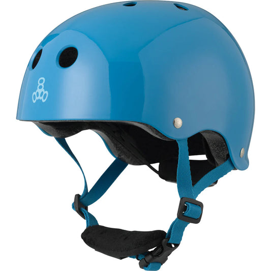 Lil 8 Kids Helmet - Blue Glossy