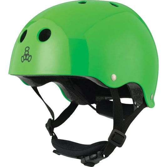 Lil 8 Kids Helmet - Green Glossy