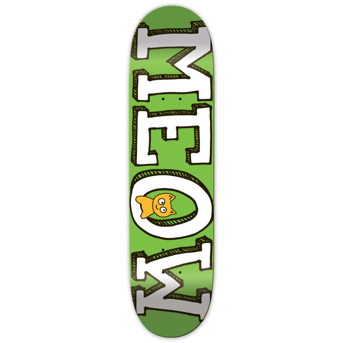 Logo Green 8.25" Skateboard Deck