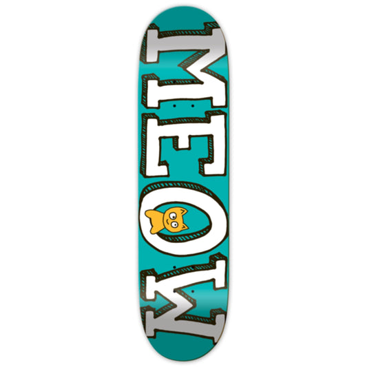 Logo Teal 8.00" Skateboard Deck