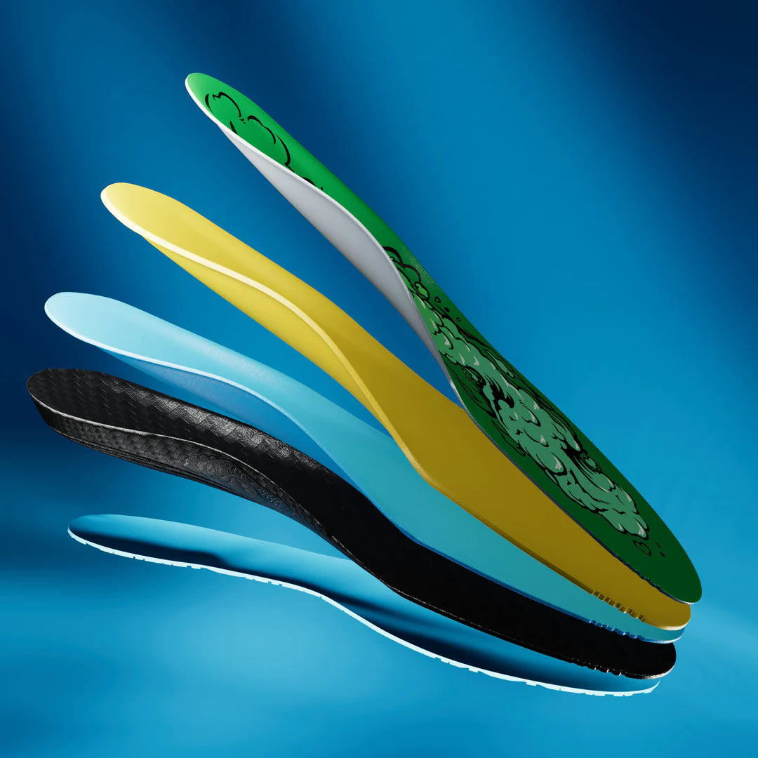 Remind Insoles Medic Impact 5.5MM Mid-High Arch Insoles (Clouds)