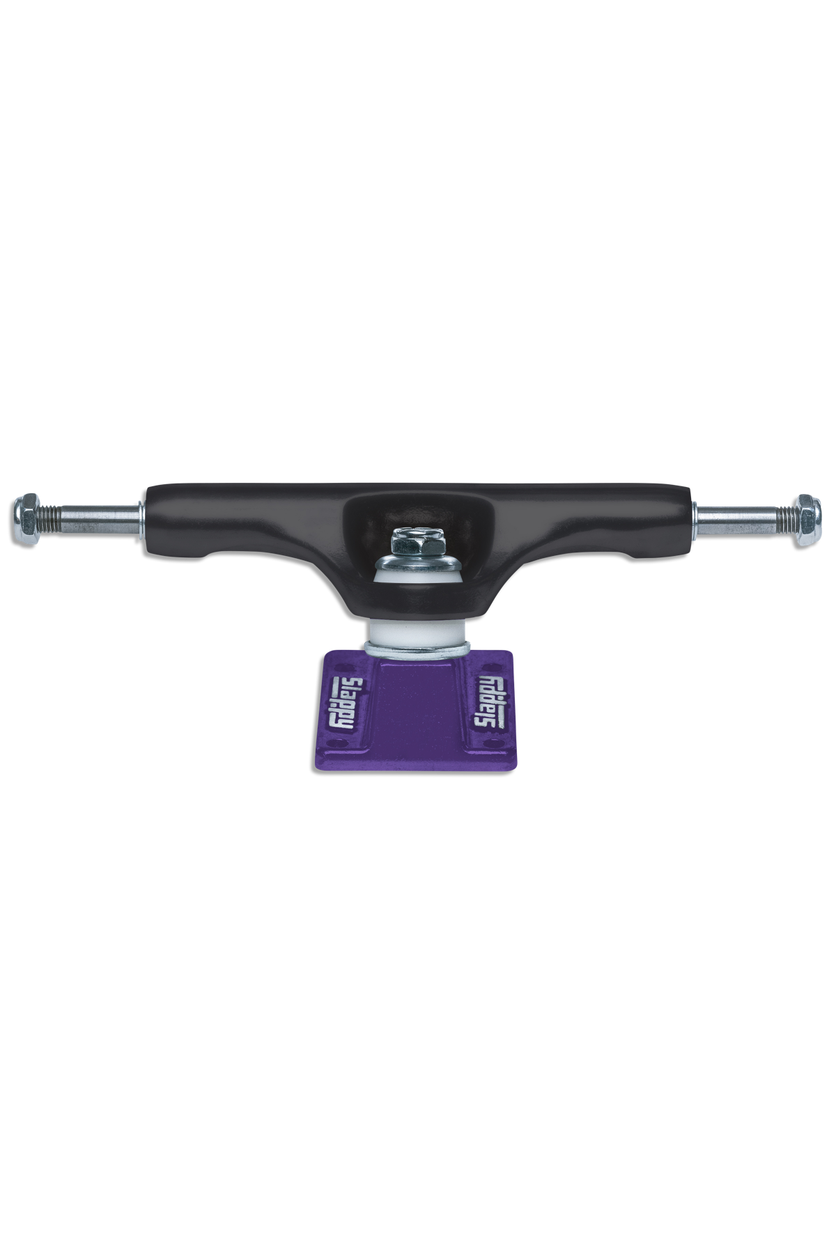 Slappy ST1 Hollow Bam Skateboard Truck (Black / Purple)