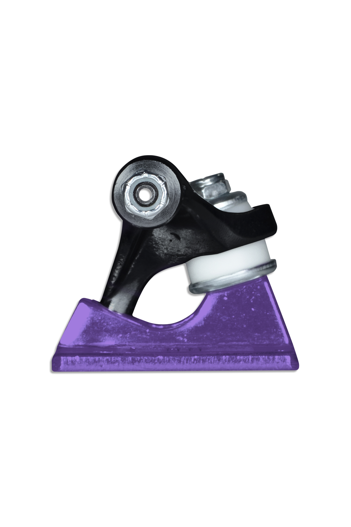 Slappy ST1 Hollow Bam Skateboard Truck (Black / Purple)
