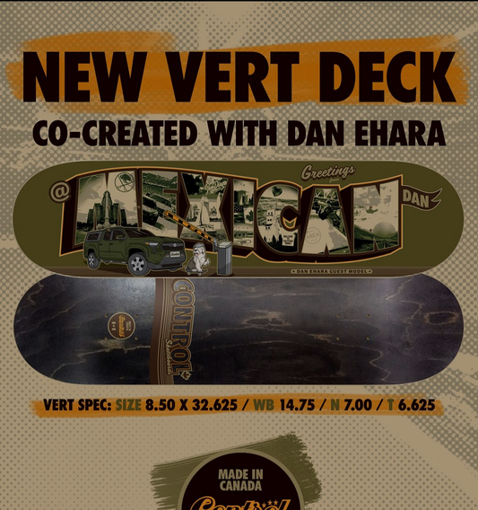 Dan Ehara Guest Model 8.50" Skateboard Deck