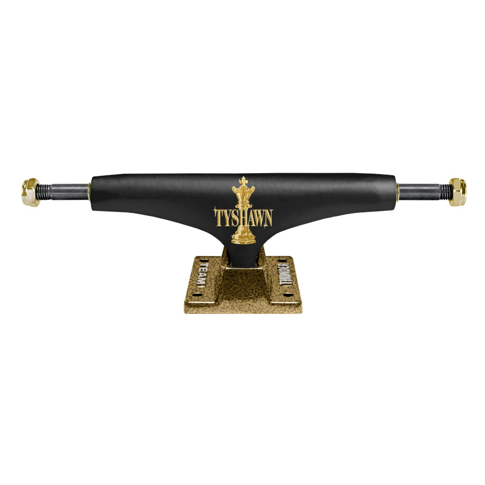 Thunder Tyshawn Jones Endgame Skateboard Trucks (Black / Gold)