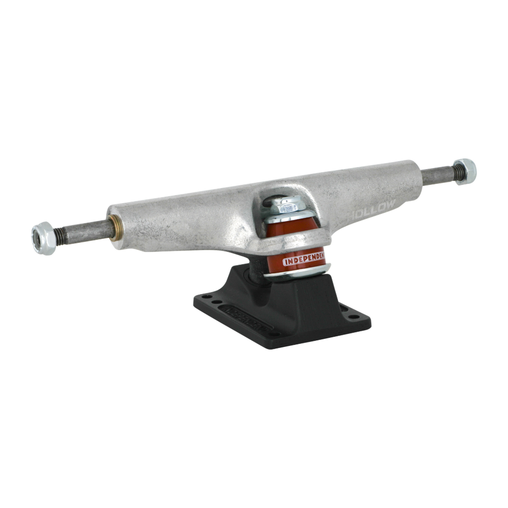 Independent Stage 4 Hollow Skateboard Truck (Polished / Anodized Black)