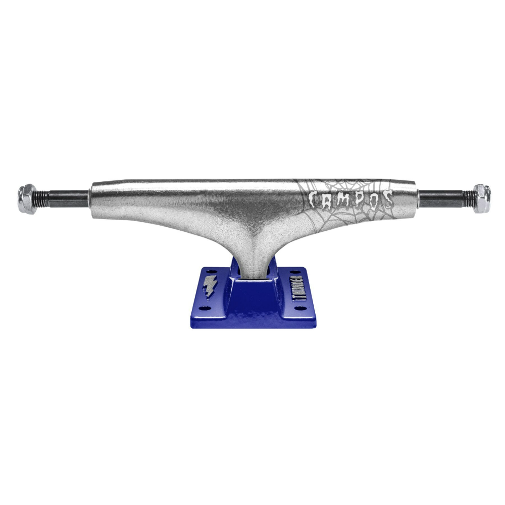 Thunder Campos Menace Inverted Skateboard Truck(Polished / Blue)