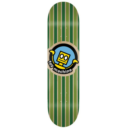 Toy Machine Robot Green 8.75" Skateboard Deck