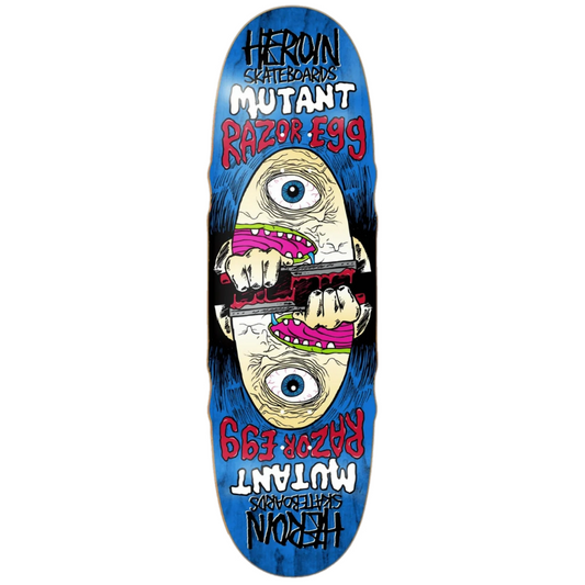 Heroin Mutant RazorEgg 9.50" Skateboard Deck