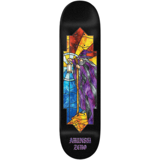 Zero Adam Arunski Stained Glass (Hermit) 8.50" Skateboard Deck