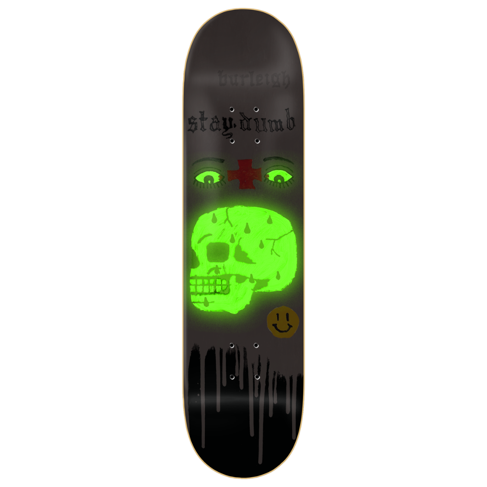 Zero Brandon Burleigh Stay Dumb 8.25" Skateboard Deck