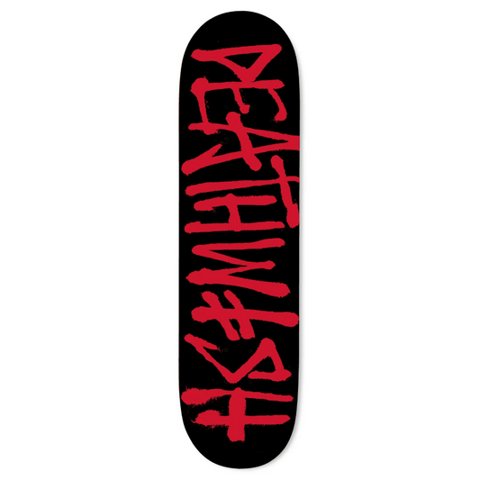 Deathwish Deathspray 8.50" Skateboard Deck (Black / Red)