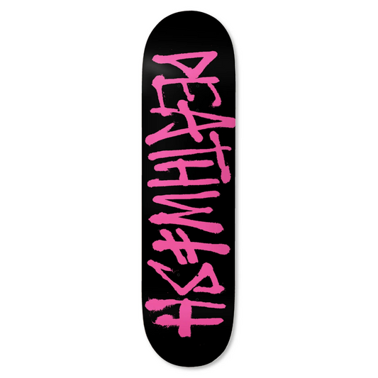 Deathwish OG Deathspray 8.75" Skateboard Deck (Black / Pink)