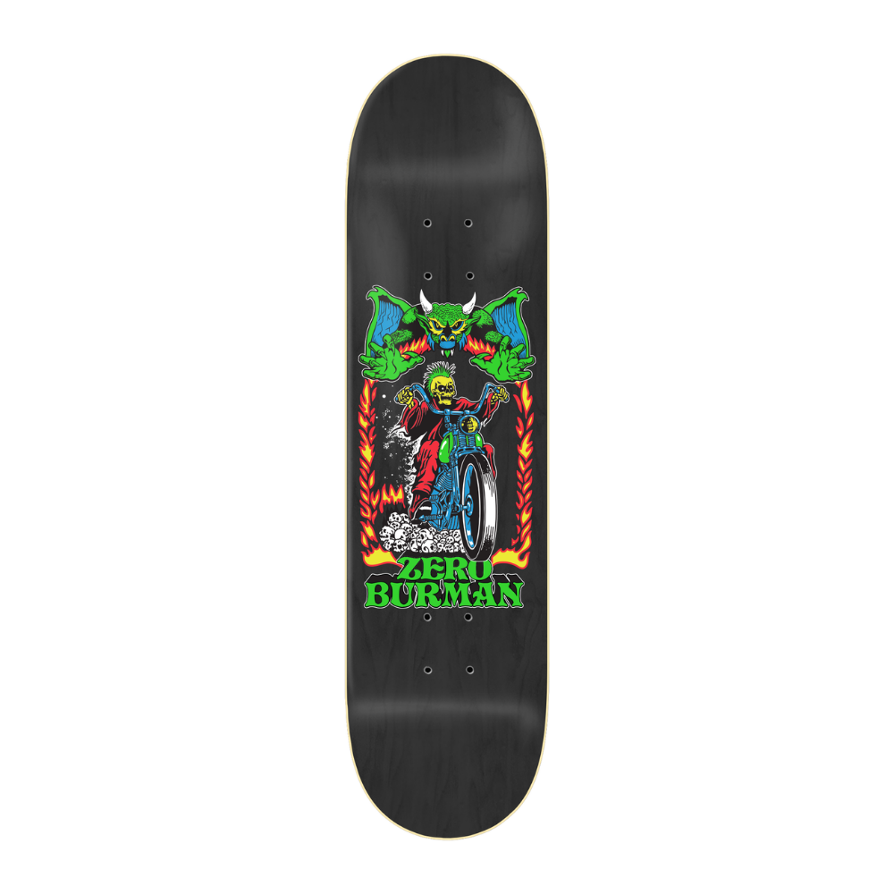 Zero Burman Hell Ride Skateboard Deck
