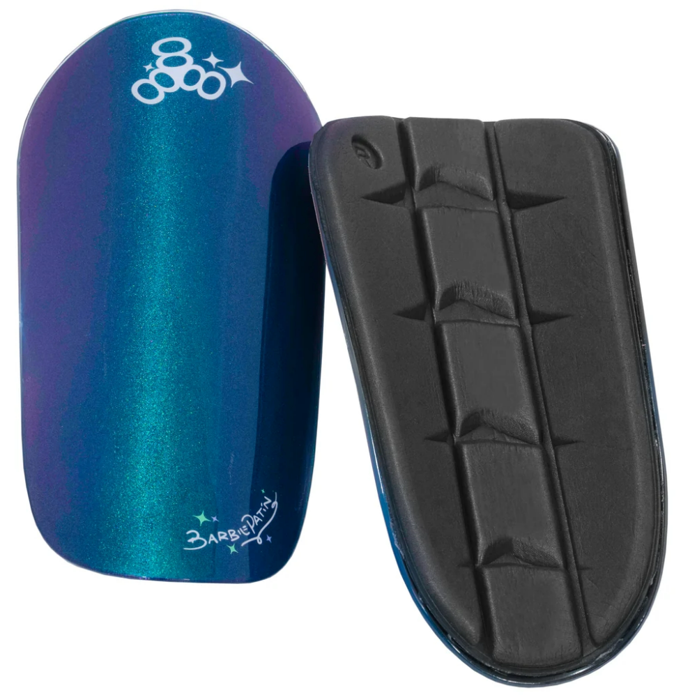 Triple 8 Sock Shinguards - Barbie Patin Signature Edition (White)