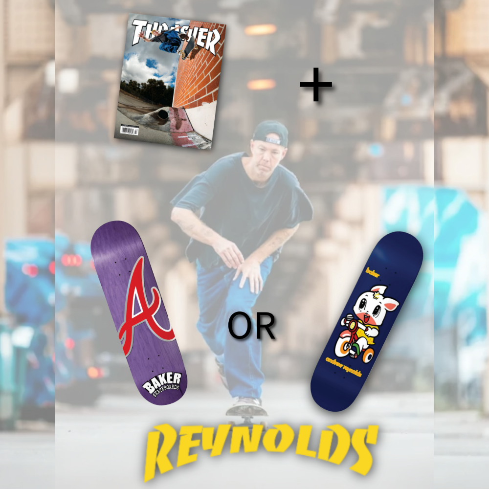 ANDREW REYNOLDS THRASHER MAG + DECK PACKAGE