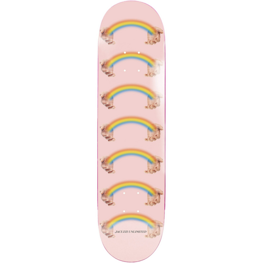 Jacuzzi Unlimited Rainbow Hands Jet Ski EX7 8.25" Skateboard Deck