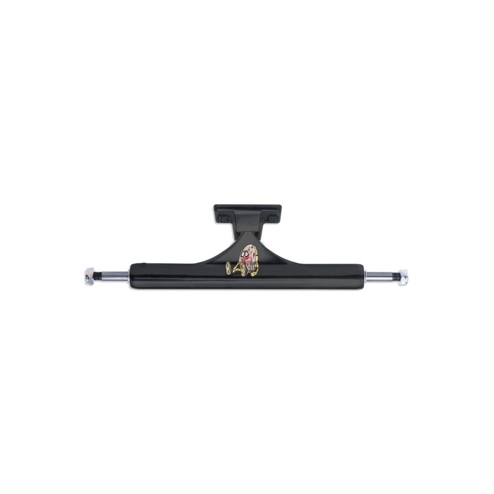 Slappy Trucks ST1 Inverted Curb Killer 10.00" Skateboard Trucks (Matte Black)