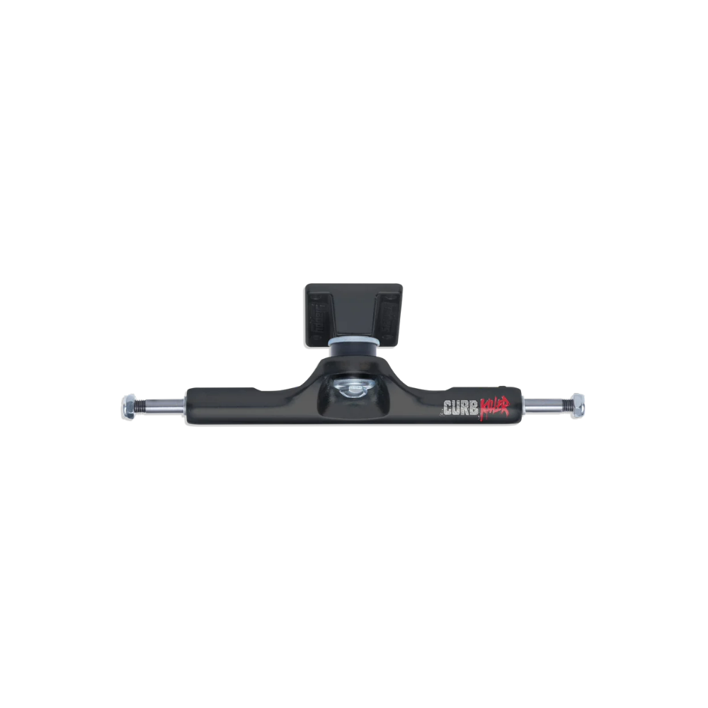 Slappy Trucks ST1 Inverted Curb Killer 10.00" Skateboard Trucks (Matte Black)