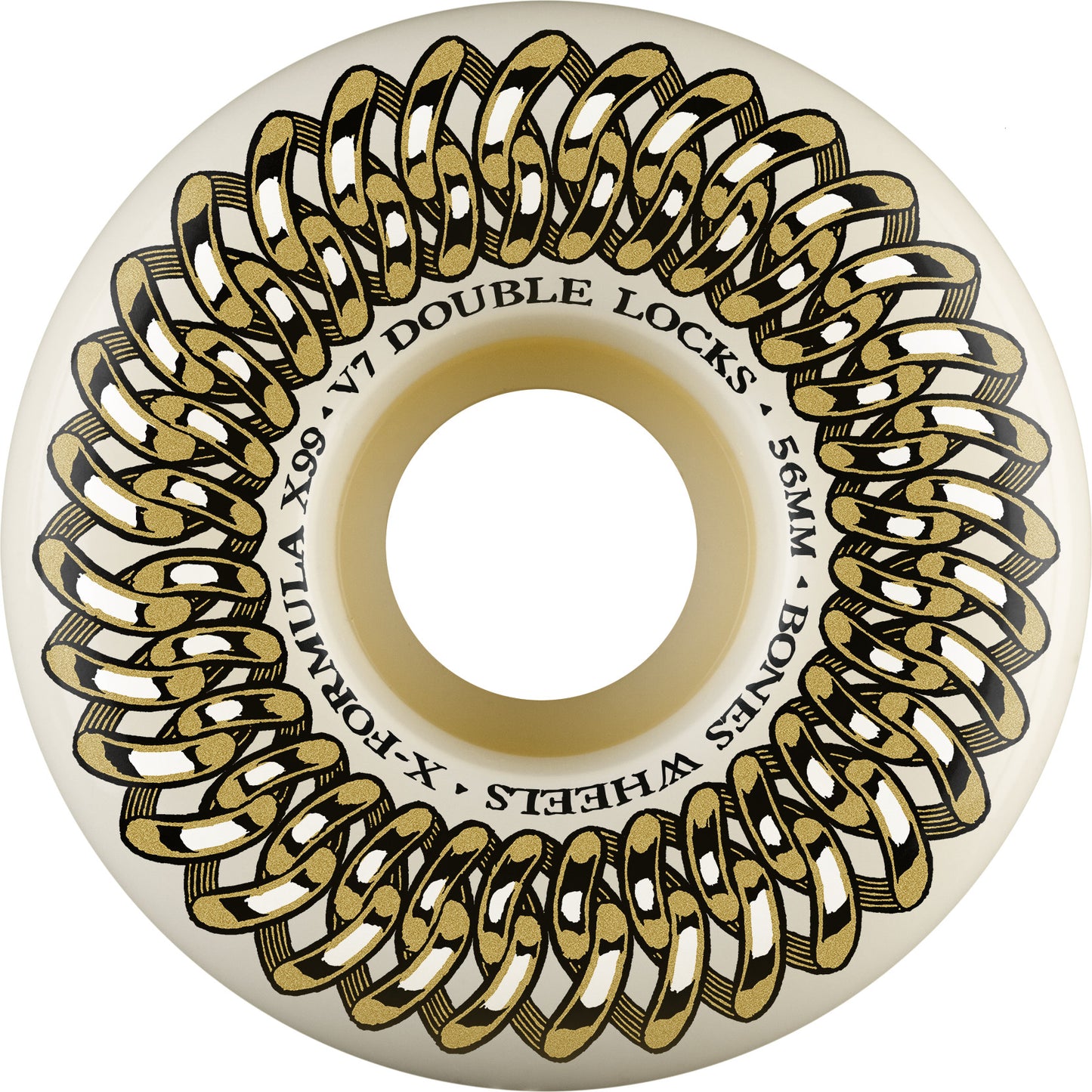BONES WHEELS X-Formula Double Lock V7 99a Skateboard Wheels