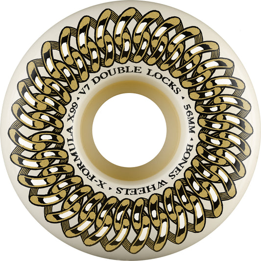 BONES WHEELS X-Formula Double Lock V7 99a Skateboard Wheels