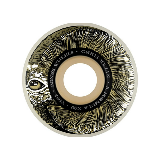 BONES WHEELS X-Formula Joslin Rampage V1 Standard 99A Skateboard Wheels