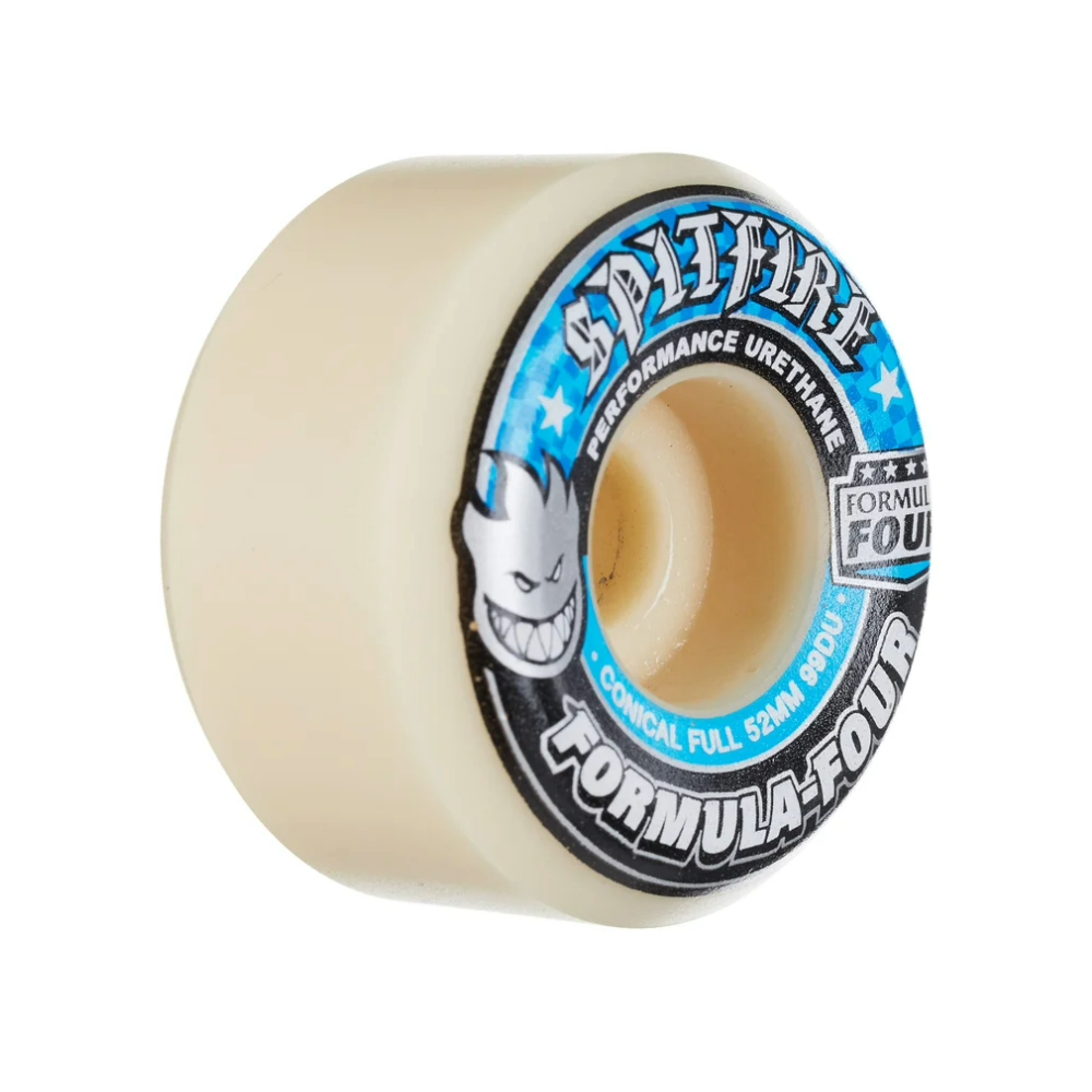 Spitfire Formula Four Conical Full 99a Skateboard Wheel (Blue Print)