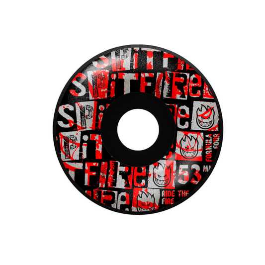 Spitfire Formula Four Ransom Radial 99a Skateboard Wheel (Black)