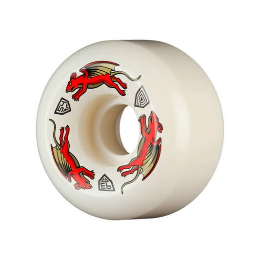 Powell Peralta Dragon Formula Nano Rats 93a Skateboard Wheel (Red)