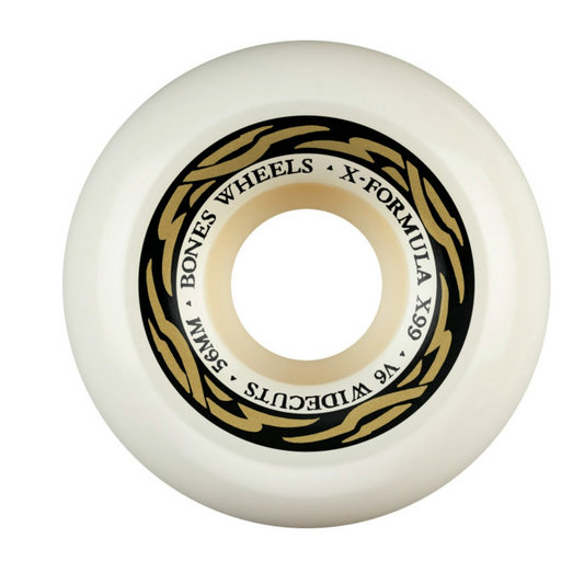 BONES WHEELS X-Formula XF V6 Widecut 99a Skateboard Wheels