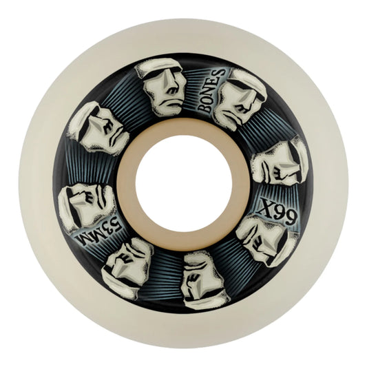 BONES WHEELS X-Formula Skateboard Wheels Head Rush V5 Sidecut 99a