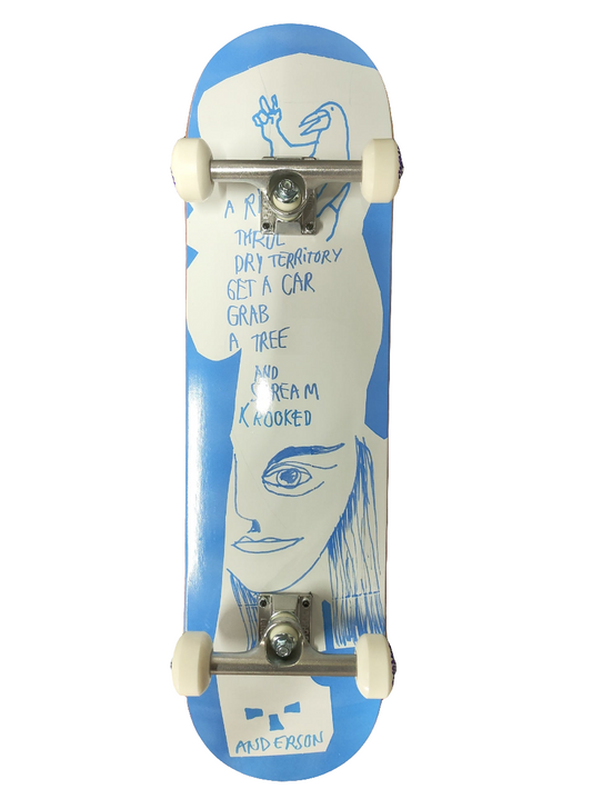Krooked Manderson Territory 8.12" Skateboard Complete