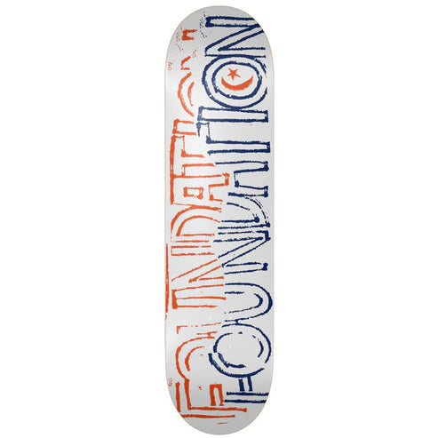 Foundation Distress 8.25" Skateboard Deck