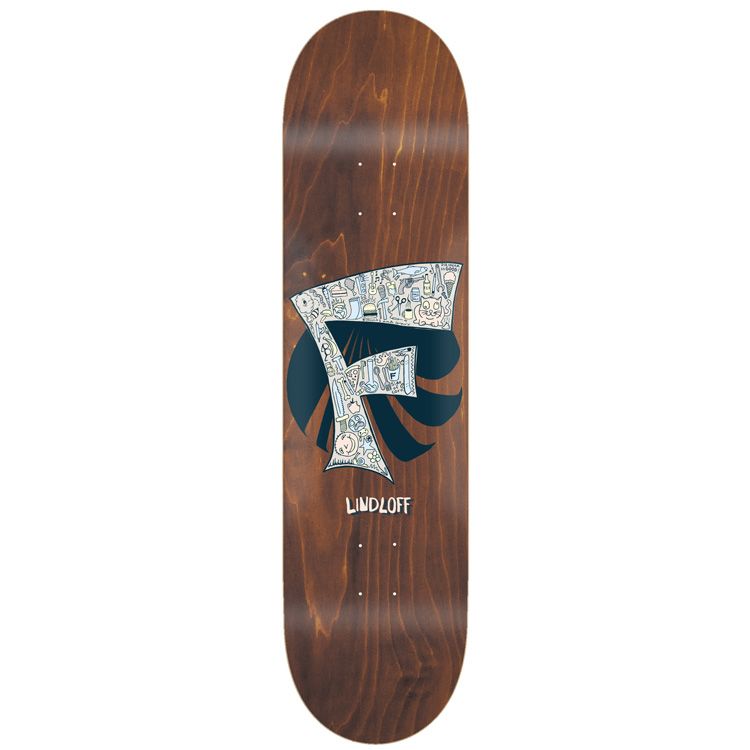 Lindloff F Stuff 8.50" Skateboard Deck