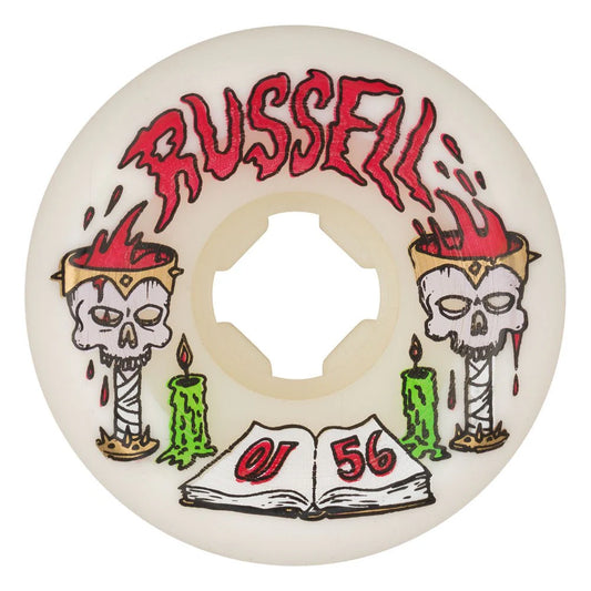 56mm Russell Goblet Pro Double Duro Mini Combo 101a/95a Skateboard Wheel