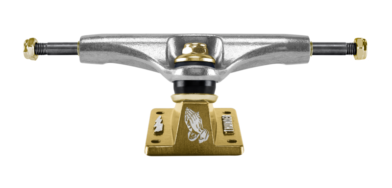 Thunder Kyle Walker Luminary Pro Edition Skateboard Trucks (Polished/ Gold)