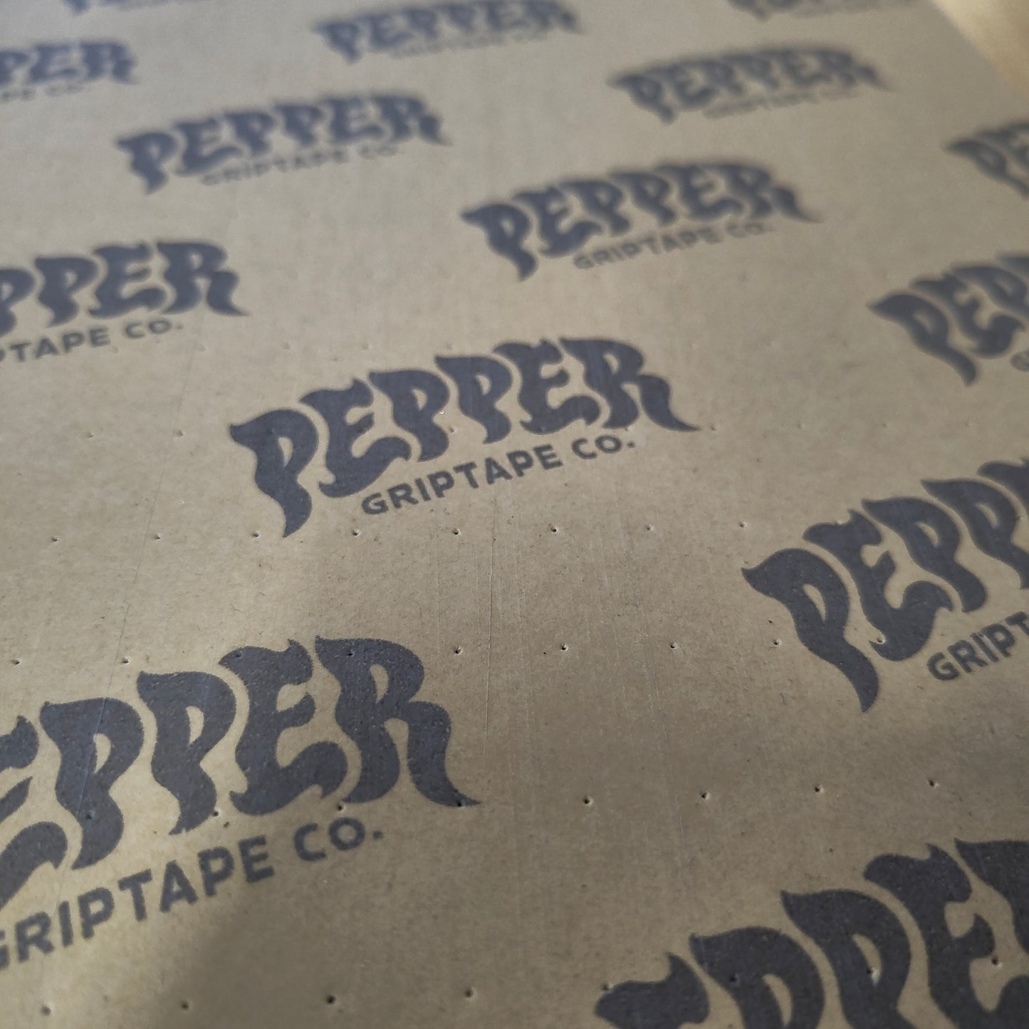 Pepper G5 Galaxy x Food Court Box Logo Grip Tape