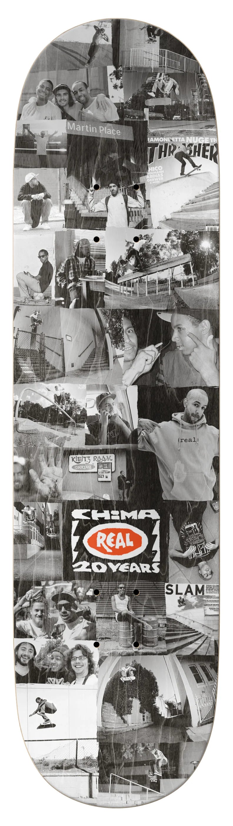 Real Chima 20 Years 8.25" Skateboard Deck