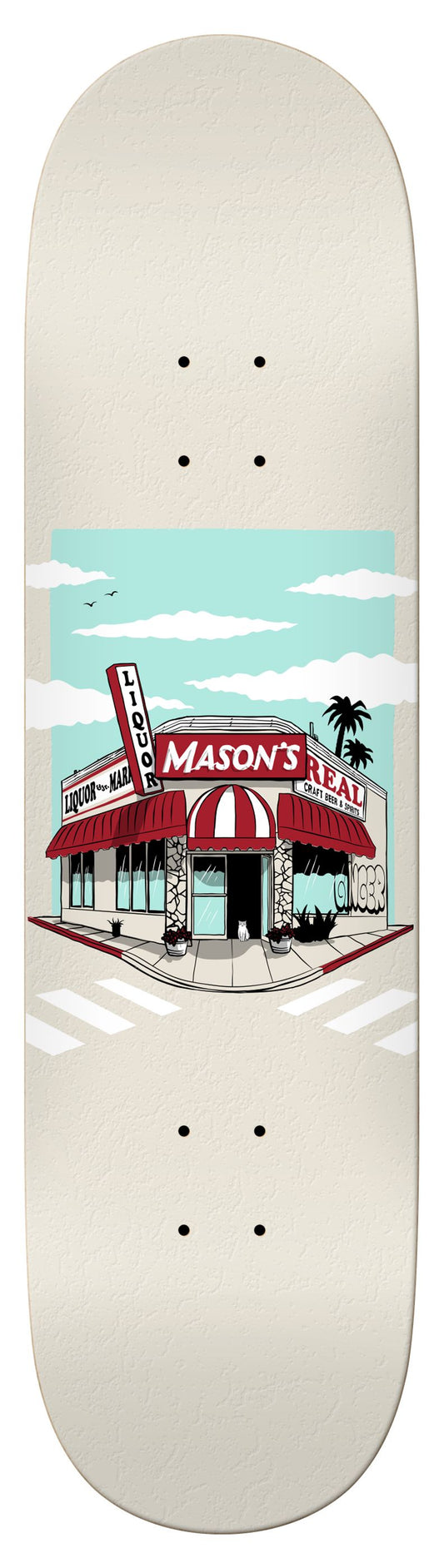 Mason Mart 8.12" Skateboard Deck