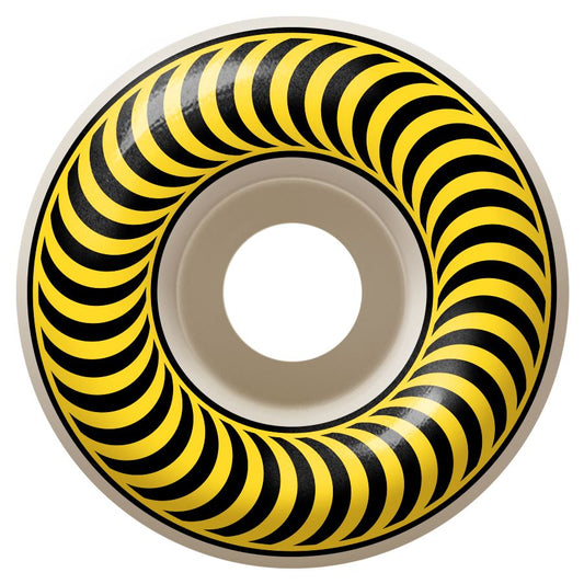 55mm Formula Four Classic Yellow 99a Skateboard Wheel