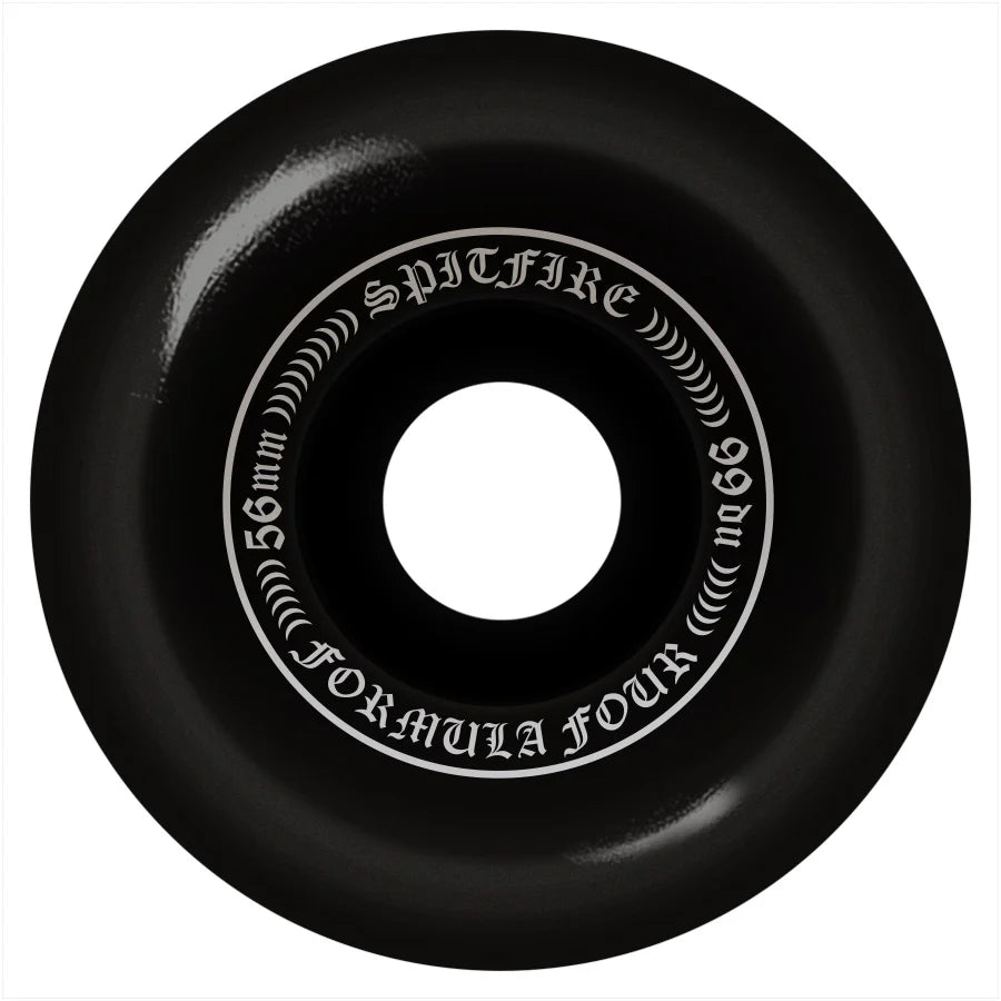 56mm Formula Four OG Classics Black 99a Skateboard Wheel