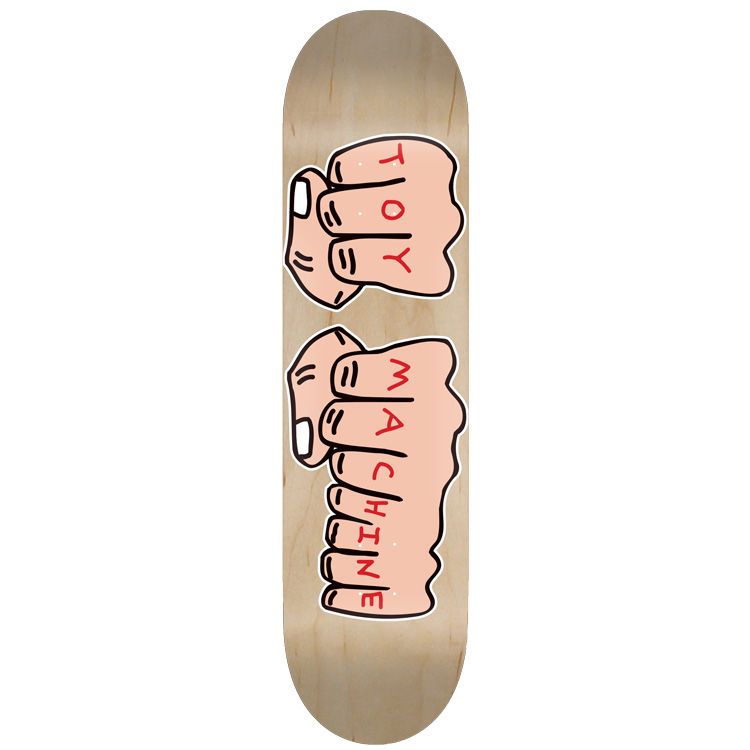 Fists Natural 8.50" Skateboard Deck