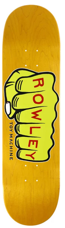 Rowley Fist Assorted 8.50" Skateboard Deck