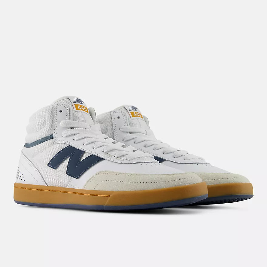 New Balance NB Numeric NM440 High V2 Wide (White/ Shadow Blue)
