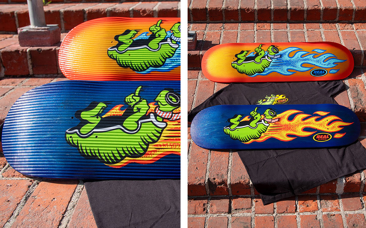 Real Team Real Slick Skateboard Deck